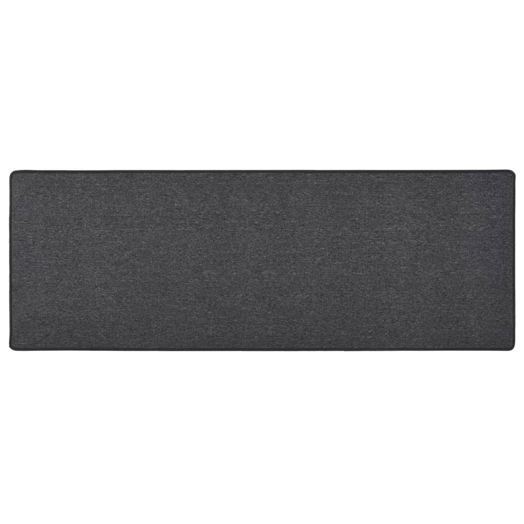 vidaXL Carpet Runner Anthracite 80x250 cm