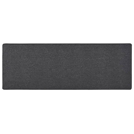 vidaXL Carpet Runner | Anthracite | 100% Polypropylene | 80 x 250 cm | Non-slip