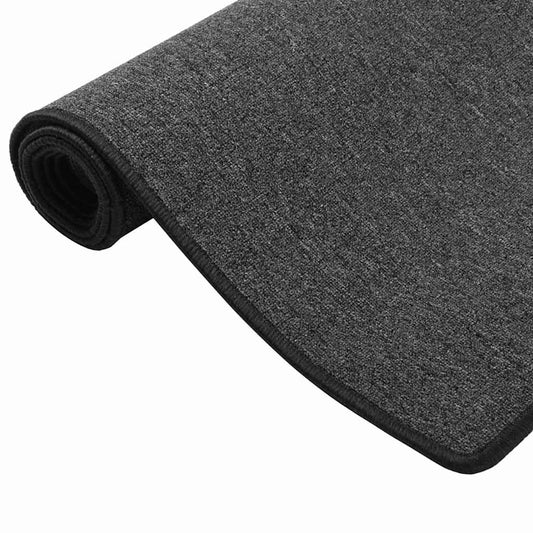 vidaXL Carpet Runner Anthracite 80x250 cm