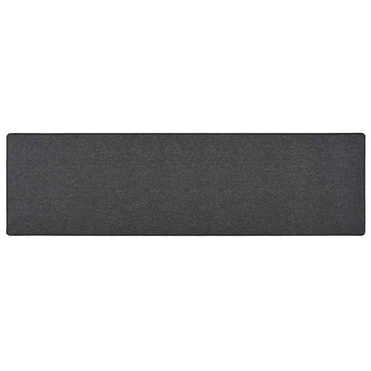 vidaXL Carpet Runner Anthracite 80x300 cm