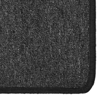 vidaXL Carpet Runner Anthracite 80x400 cm
