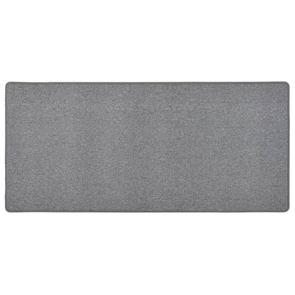 vidaXL Carpet Runner | Dark grey | 100% polypropylene | 50x100 cm