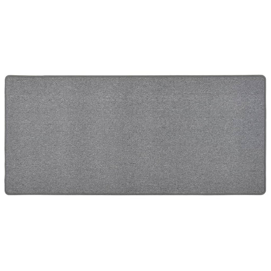vidaXL Carpet Runner | Dark grey | 100% polypropylene | 50x100 cm