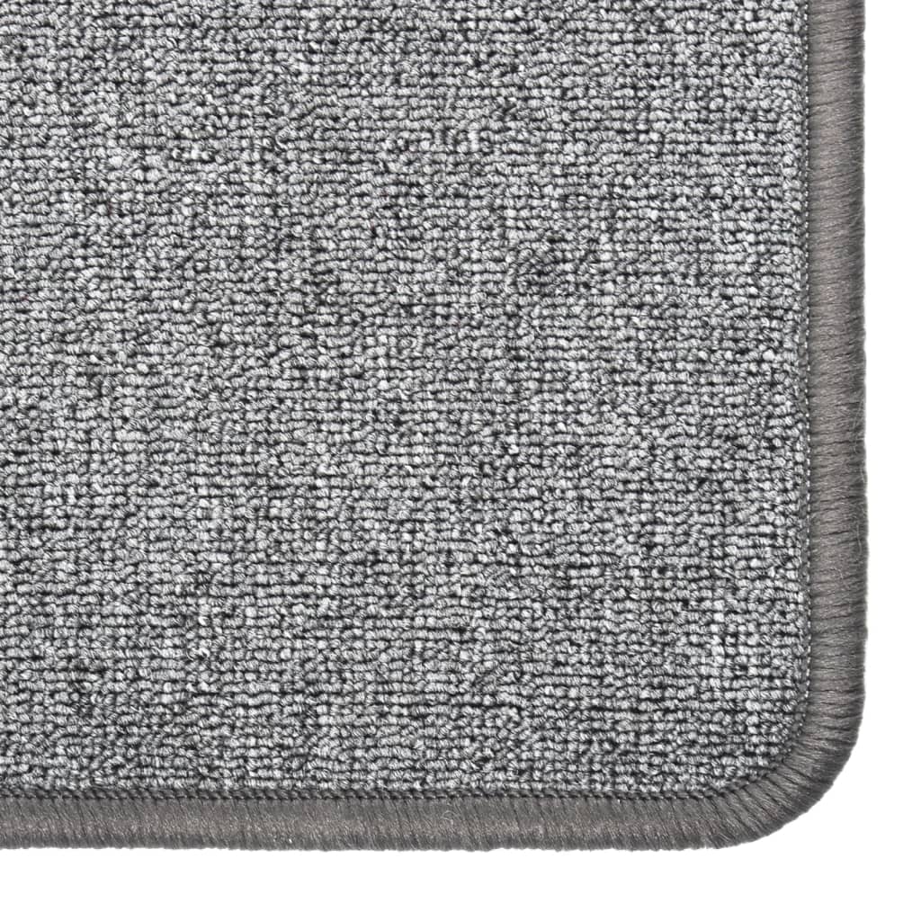 vidaXL Carpet Runner Dark Grey 50x100 cm