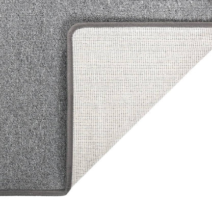 vidaXL Carpet Runner Dark Grey 50x100 cm