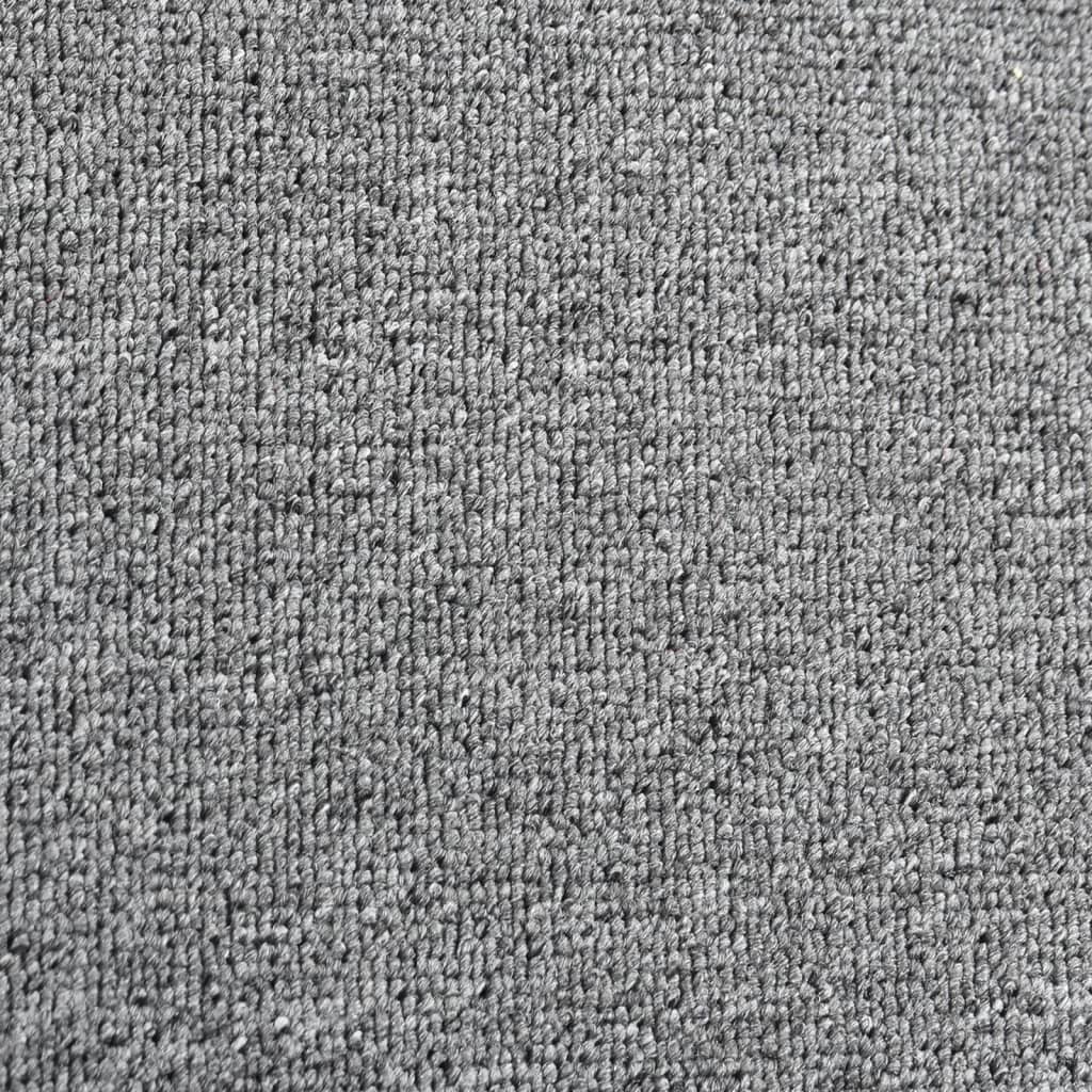 vidaXL Carpet Runner | Dark grey | 100% polypropylene | 50x100 cm
