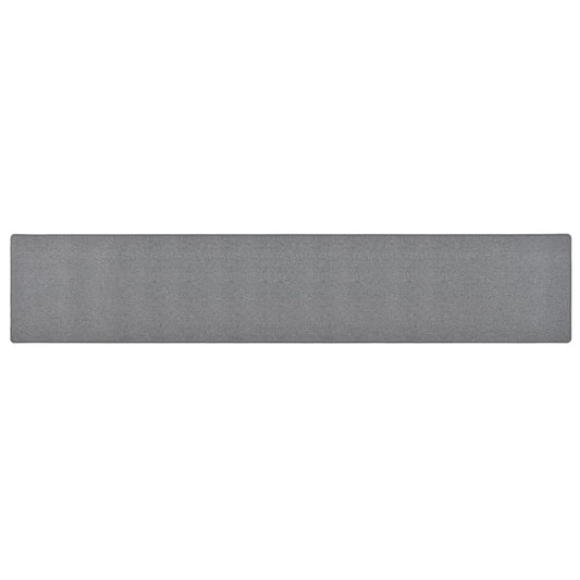 vidaXL Carpet Runner | Dark grey | 100% Polypropylene | 50 x 300 cm