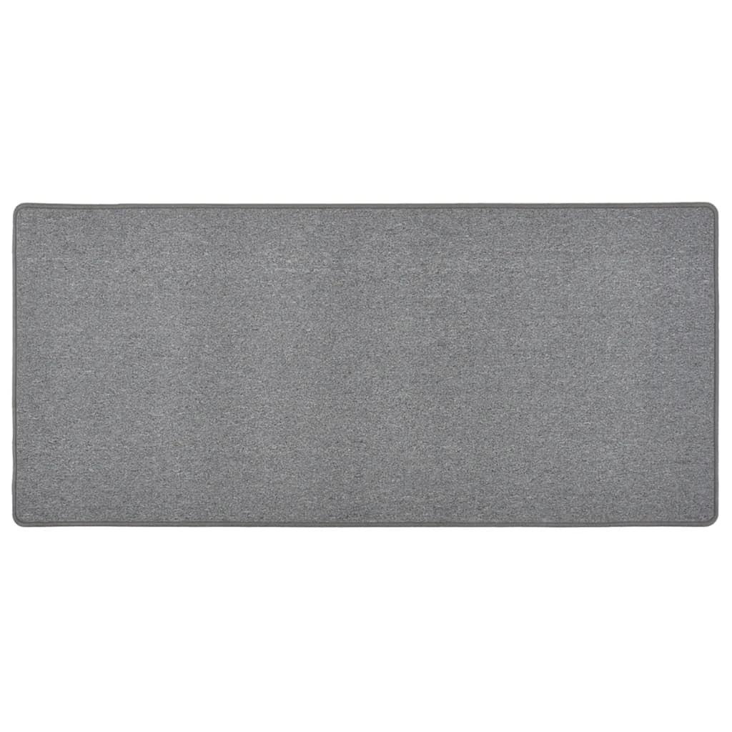 vidaXL Carpet Runner | Dark grey | 100% polypropylene | 80 x 150 cm