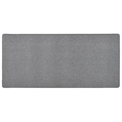 vidaXL Carpet Runner | Dark grey | 100% polypropylene | 80 x 150 cm
