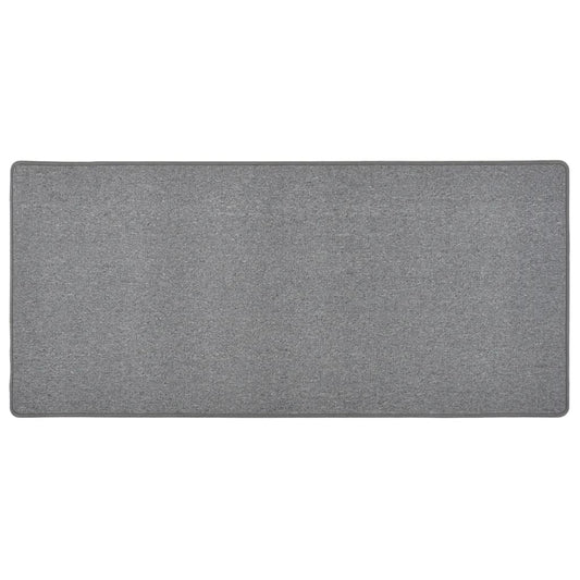 vidaXL Carpet Runner | Dark grey | 100% polypropylene | 80 x 150 cm