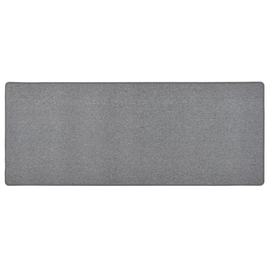 vidaXL Carpet Runner | Dark Grey | Needle-punched fabric (100% polypropylene)