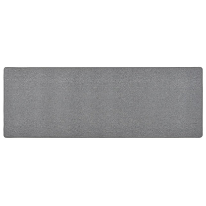 vidaXL Carpet Runner | Dark grey | 100% polypropylene | Large | Non-slip