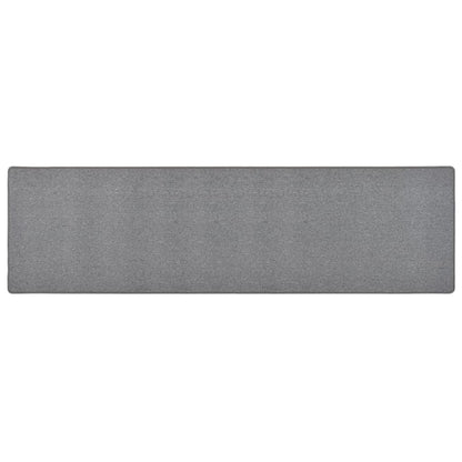 vidaXL Carpet Runner Dark Grey 80x300 cm