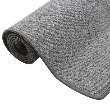 vidaXL Carpet Runner Dark Grey 80x300 cm