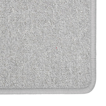 vidaXL Carpet Runner | Light grey | 100% polypropylene | 50x100 cm | Non-slip