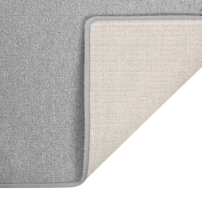 vidaXL Carpet Runner | Light grey | 100% polypropylene | 50x100 cm | Non-slip