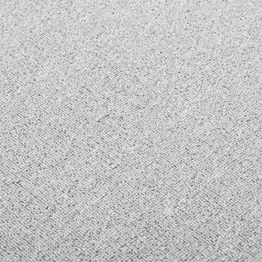 vidaXL Carpet Runner Light Grey 50x150 cm