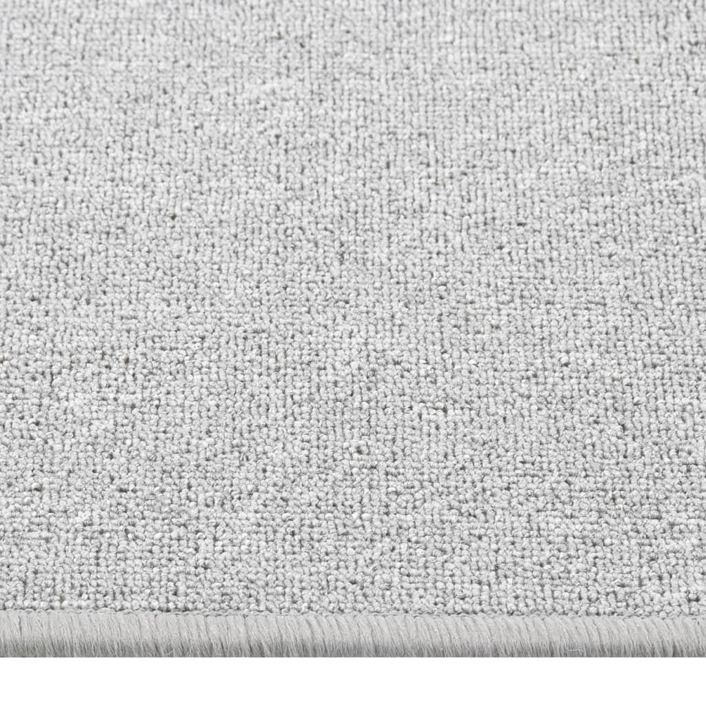 vidaXL Carpet Runner Light Grey 50x200 cm