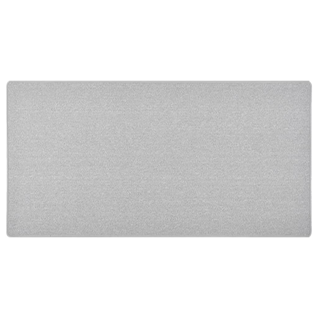 vidaXL Carpet Runner Light Grey 80x150 cm