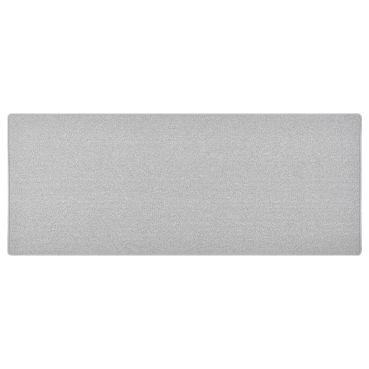 vidaXL Carpet Runner | Light grey | Needle-punched fabric (100% polypropylene)