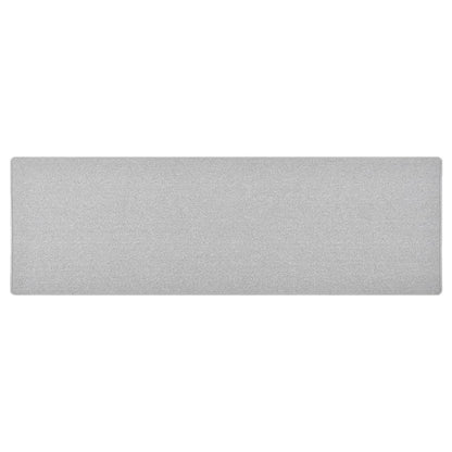 vidaXL Carpet Runner Light Grey 80x250 cm