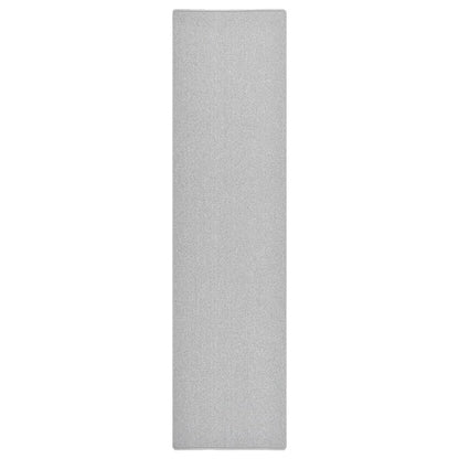 vidaXL Carpet Runner Light Grey 80x300 cm