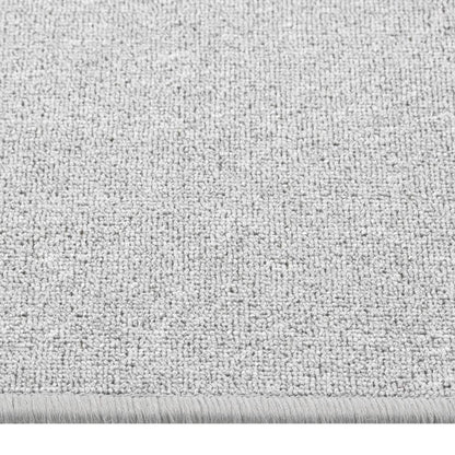 vidaXL Carpet Runner Light Grey 80x400 cm
