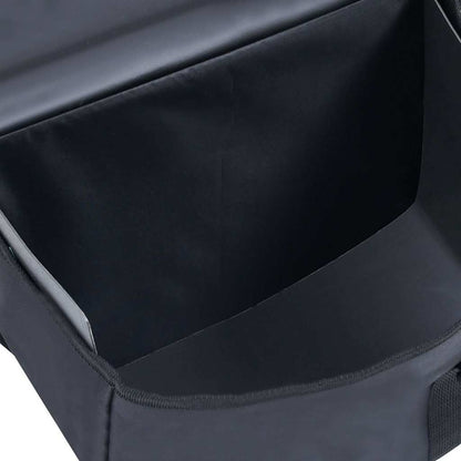93251 vidaXL Double Bicycle Bag for Pannier Rack Waterproof 35 L Black