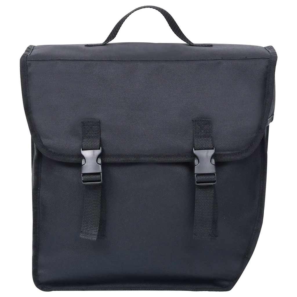 93252 vidaXL Single Bicycle Bag for Pannier Rack Waterproof 21 L Black