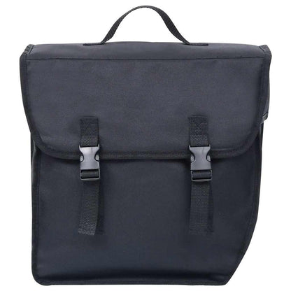 93252 vidaXL Single Bicycle Bag for Pannier Rack Waterproof 21 L Black