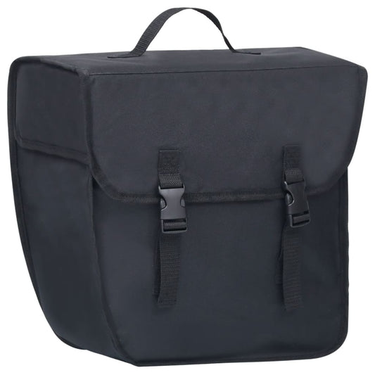 93253 vidaXL Single Bicycle Bag for Pannier Rack Waterproof 21 L Black