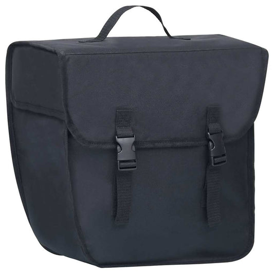 93253 vidaXL Single Bicycle Bag for Pannier Rack Waterproof 21 L Black
