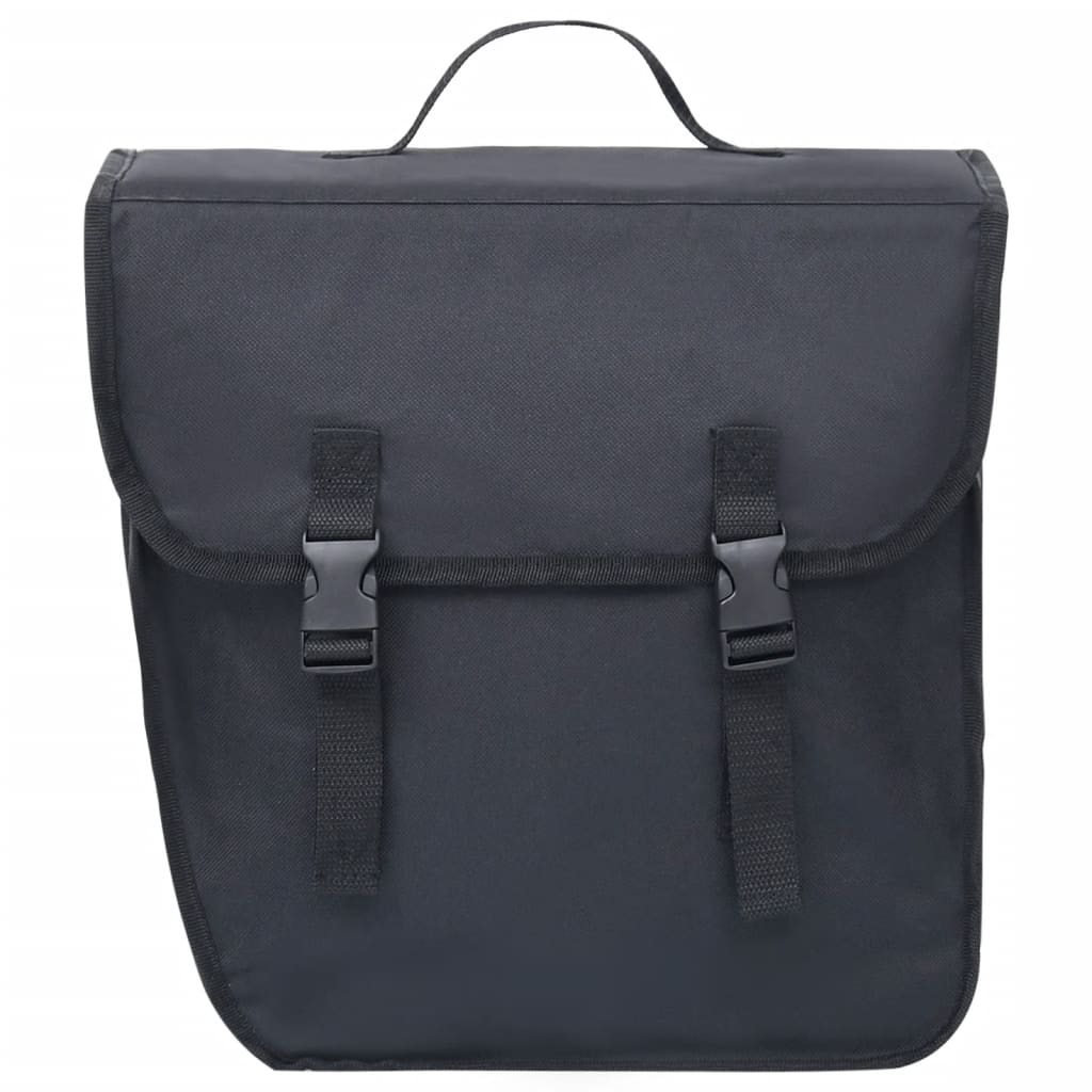 93253 vidaXL Single Bicycle Bag for Pannier Rack Waterproof 21 L Black