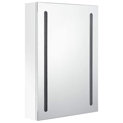 326501 vidaXL LED Bathroom Mirror Cabinet Shining White 50x13x70 cm