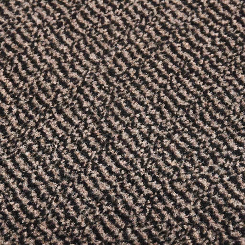 vidaXL Doormat | Dark Brown | Polypropylene, Rubber | 60 x 150 cm | Doormat