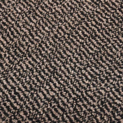 vidaXL Doormat | Dark Brown | Polypropylene, Rubber | 60 x 150 cm | Doormat