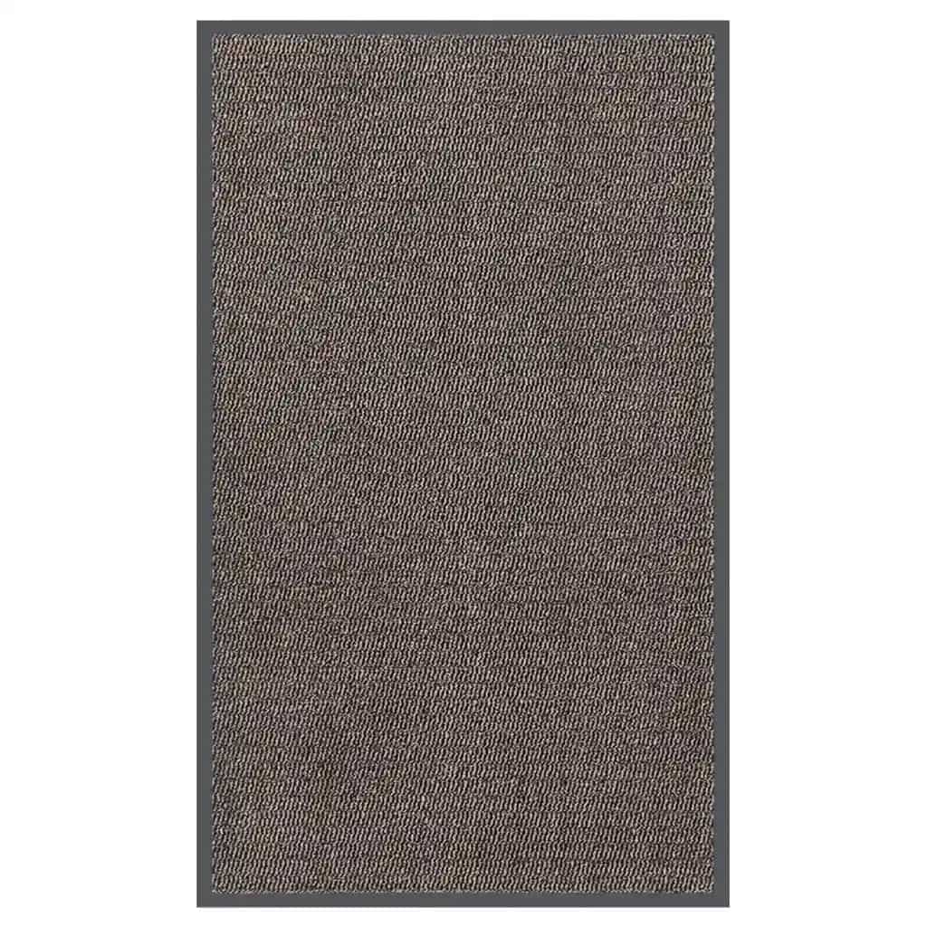vidaXL Doormat Tufted 90x150 cm Dark Brown