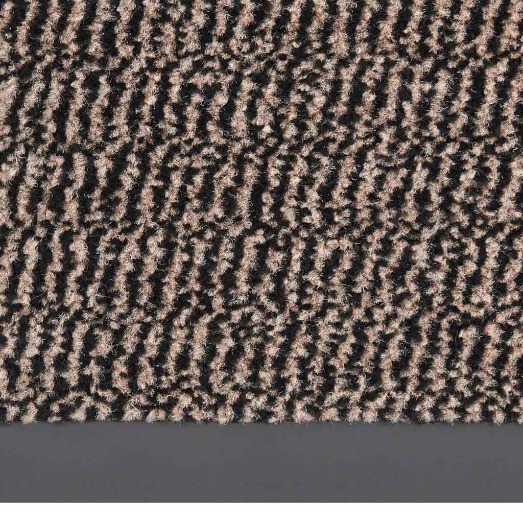 vidaXL Doormat Tufted 90x150 cm Dark Brown