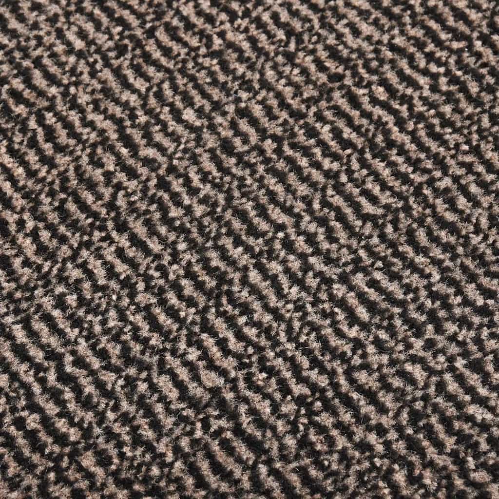vidaXL Doormat Tufted 90x150 cm Dark Brown