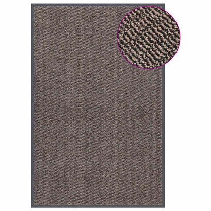 326942 vidaXL Doormat Tufted 120x180 cm Dark Brown