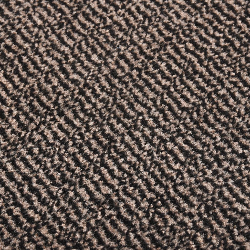 vidaXL Doormat Tufted 120x180 cm Dark Brown