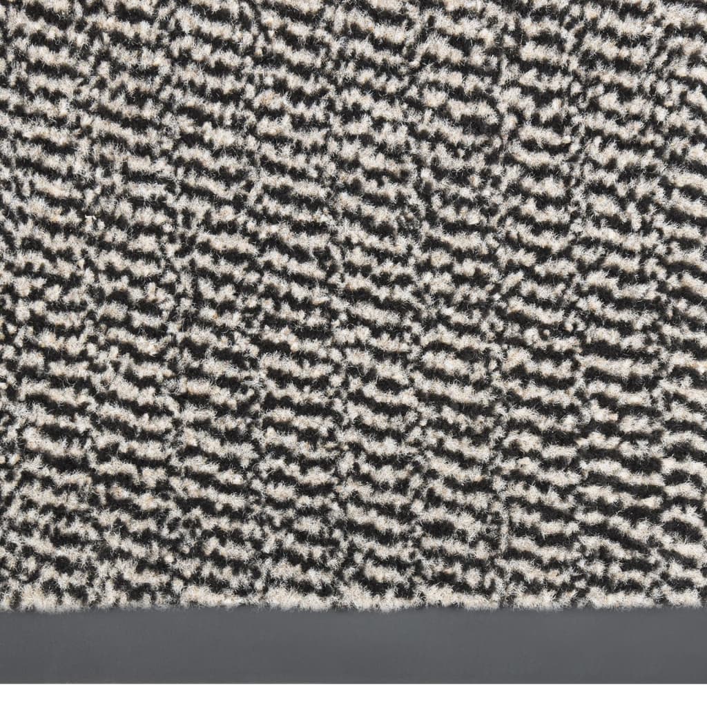 vidaXL Doormat Tufted 90x150 cm Light Brown