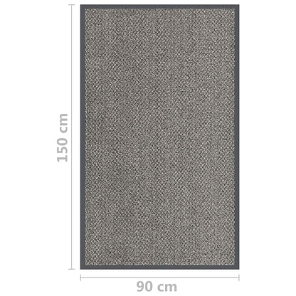 vidaXL Doormat Tufted 90x150 cm Light Brown