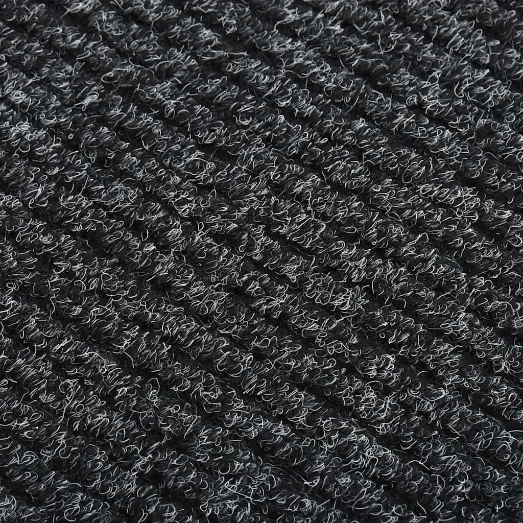 vidaXL Carpet Runner | Anthracite | 70% Polypropylene, 30% Polyester