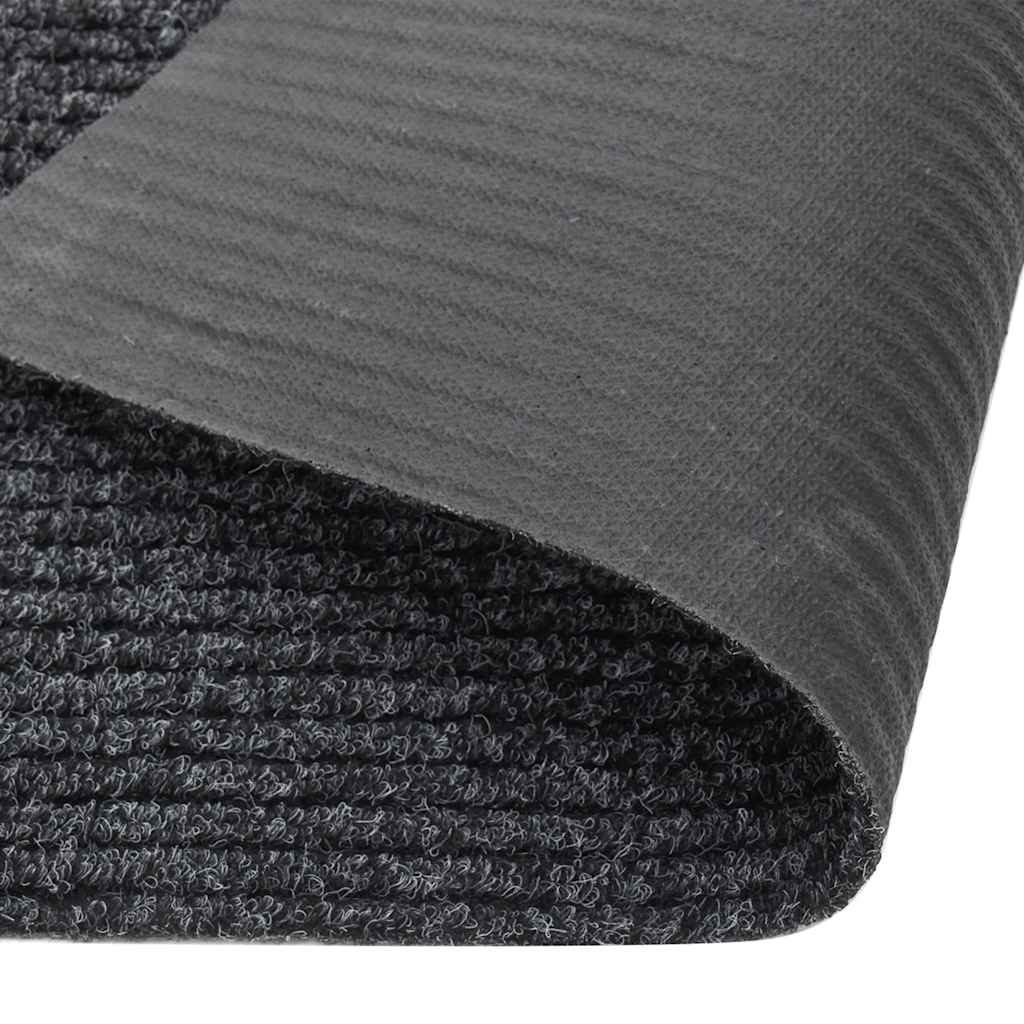 vidaXL Dirt Trapper Carpet Runner 100x100 cm Anthracite