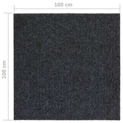 vidaXL Carpet Runner | Anthracite | 70% Polypropylene, 30% Polyester