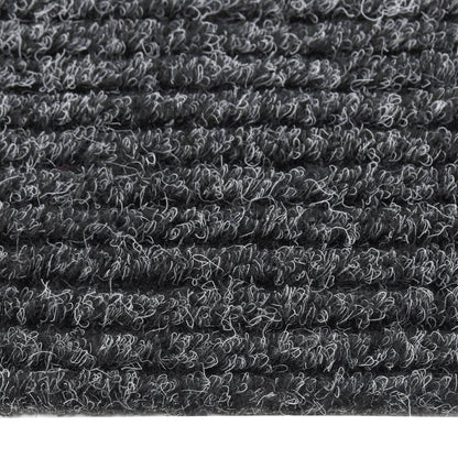 vidaXL Dirt Trapper Carpet Runner 100x150 cm Anthracite