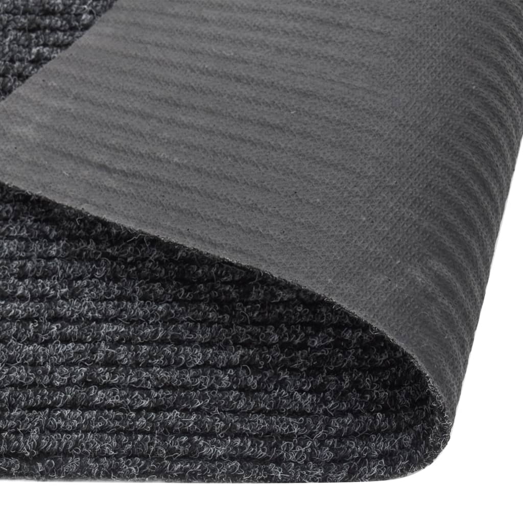 vidaXL Dirt Trapper Carpet Runner 100x150 cm Anthracite