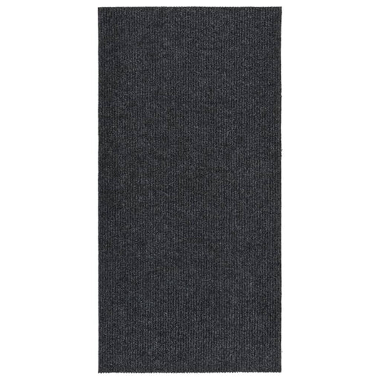vidaXL Carpet Runner | Anthracite | 70% Polypropylene, 30% Polyester