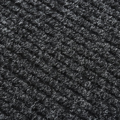 vidaXL Carpet Runner | Anthracite | 70% Polypropylene, 30% Polyester